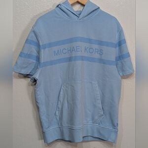 Michael Kors Light Blue Hoodie